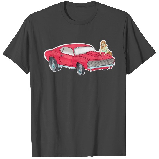 Camaro and Pinup T Shirts