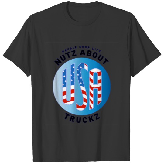 Nutz About USA Truckz T-shirt