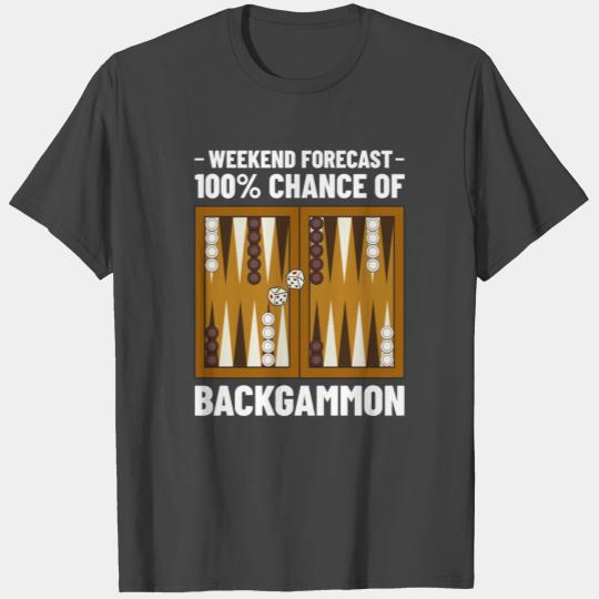 Backgammon Board Game Player Rules T Shirts
