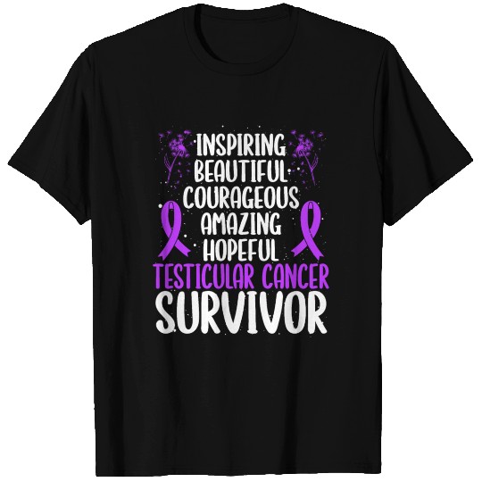 Testicular Cancer Awareness Movement Survivor T Shirts