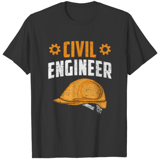 Civil Engineer Profession Engineering Job Student T-shirt