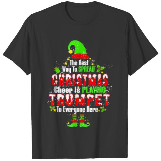 The Best Way To Spread Christmas Cheer Is Playing T-shirt