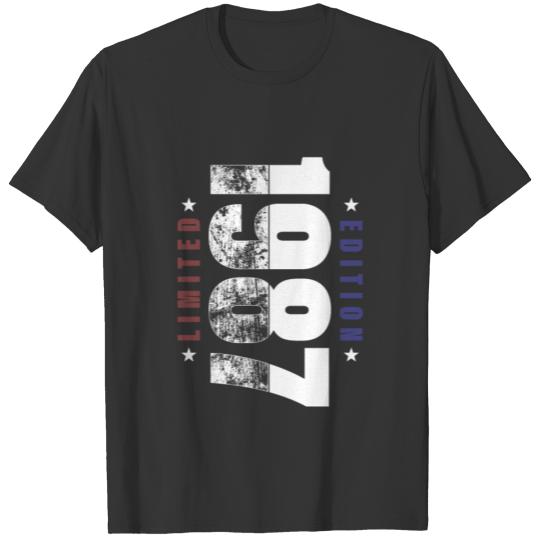 Grunge Birthday Limited Edition 1987 Born In 1987 T-shirt