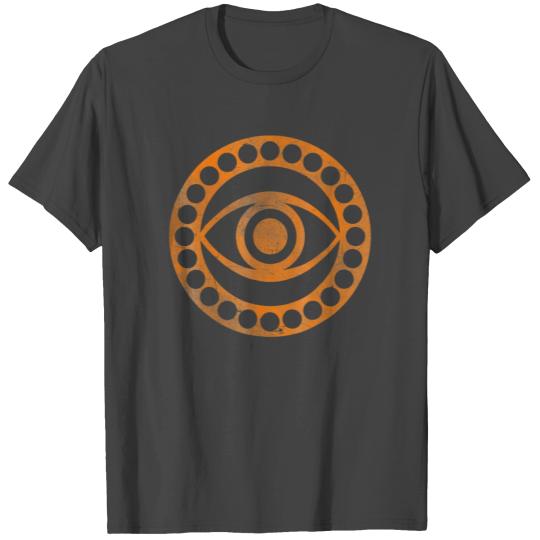 Marvel Doctor Strange Logo Orange Tonal Cut Out T Shirts