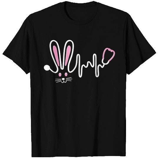 Stethoscope Nurse Doctor Easter T Shirts Cute RN CNA