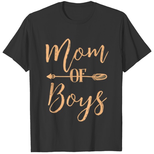 mom of boys inspirational mothers day cool mama T-shirt