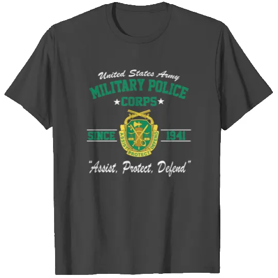 Army Military Police Corps Pullover T Shirts