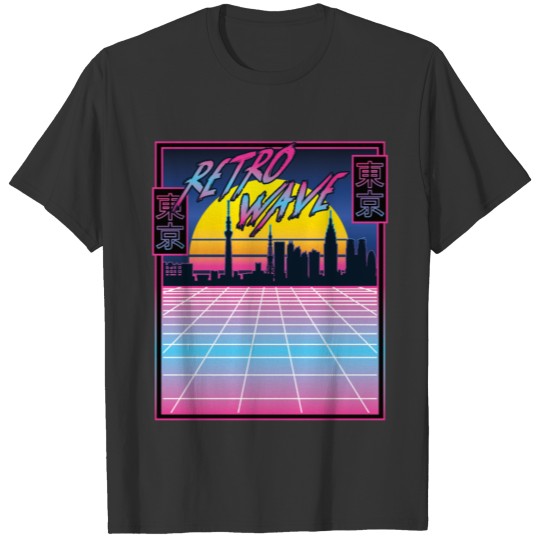 Retro Tokyo retrowave 80s streetwear T-shirt