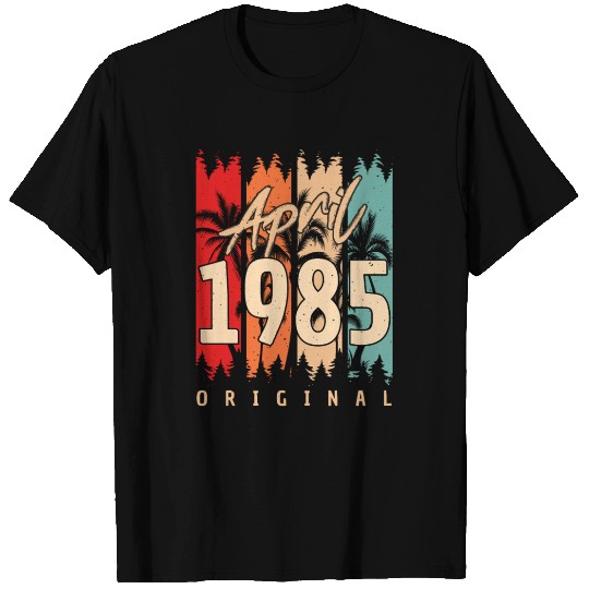 Birthday Greeting April 1985 T Shirts