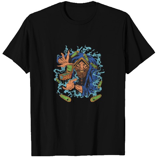 Pinball Wizard magic arcade machine make tilt T Shirts