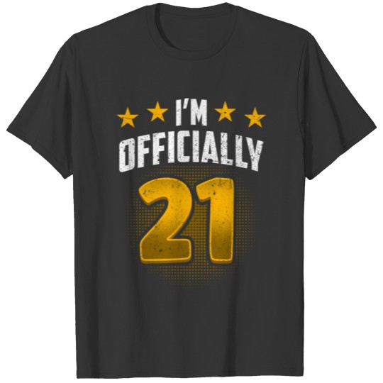 I'm Officially 21 Party 21st Birthday Celebrate T-shirt