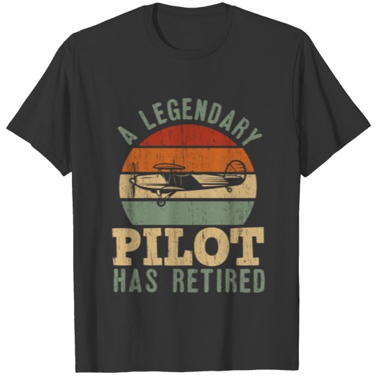 Born To Fly Airplane Pilot Aviator Plane Airline T-shirt