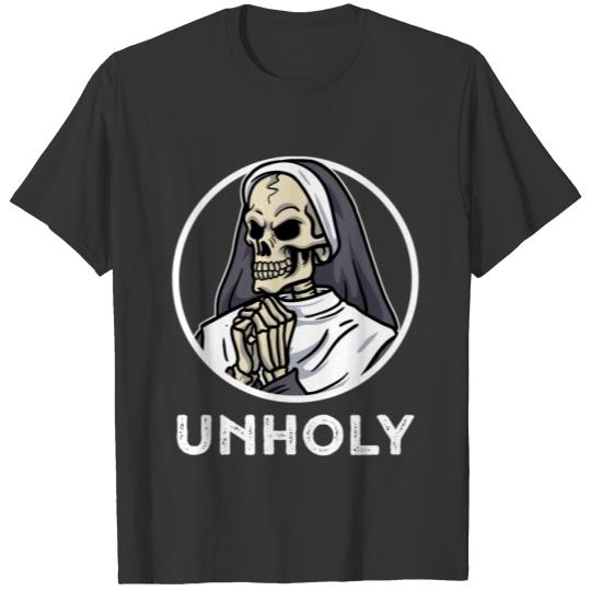 Unholy Funny Atheism Gift T-shirt
