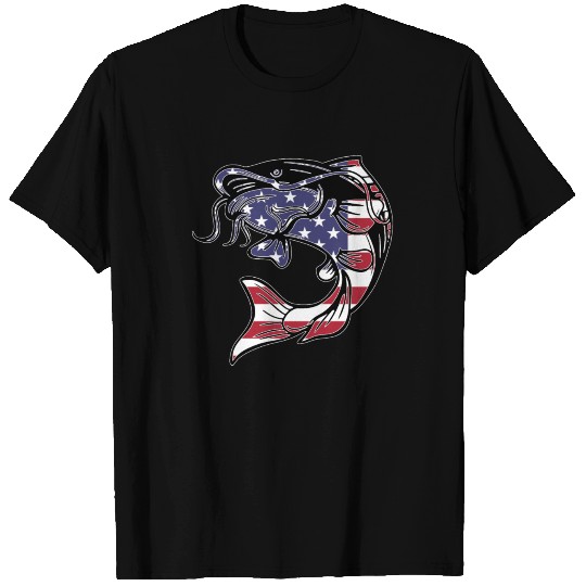 American Catfish T Shirts