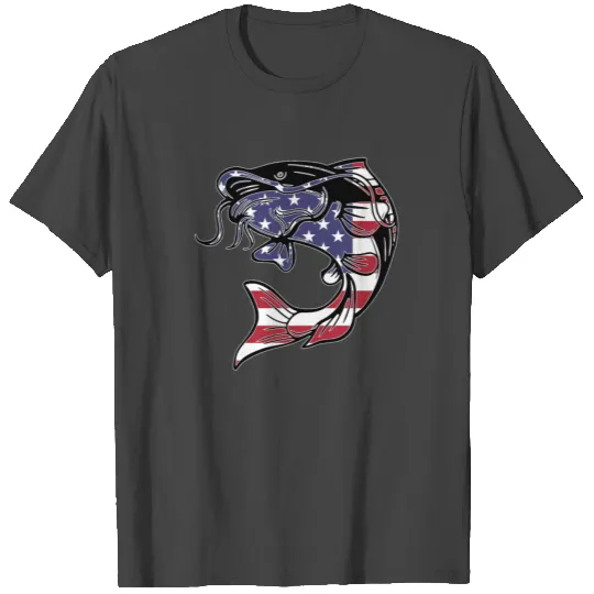 American Catfish T Shirts