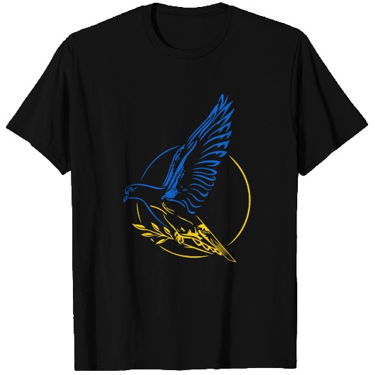 Ukraine Dove Peace T Shirts