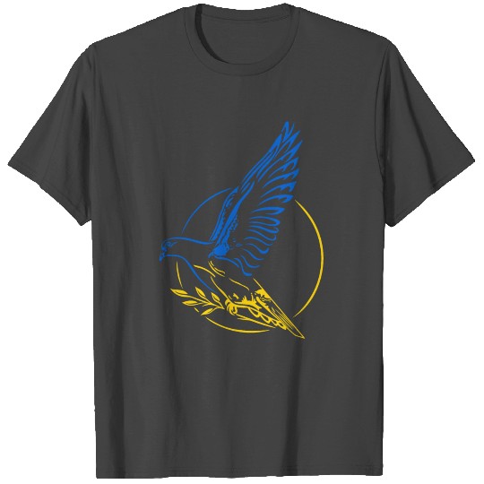 Ukraine Dove Peace T Shirts