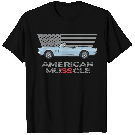 American Muscle Nantucket Blue T Shirts