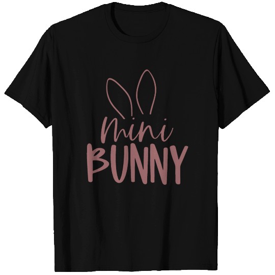 Mama and Mini Bunny Easter Happy Easter Day T Shirts