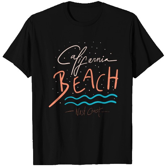 California Beach West Coast T Shirts
