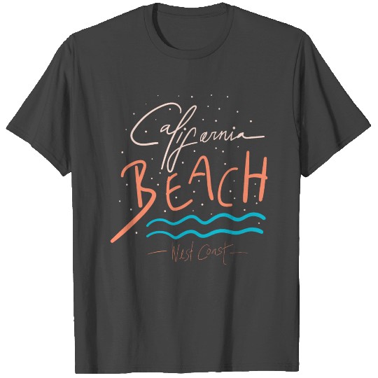 California Beach West Coast T Shirts