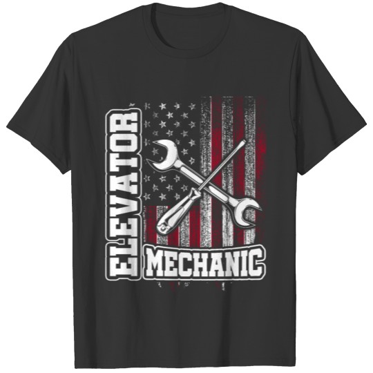 Elevator Mechanic Maintenance Life Mentors T-shirt