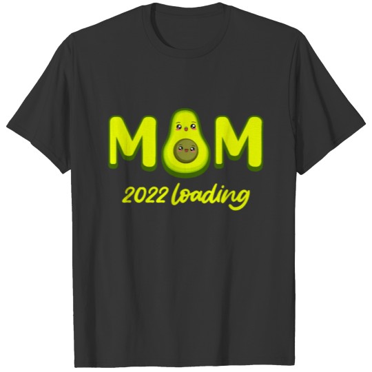 Pregnancy Avocado Mum 2022 expectant mother T-shirt