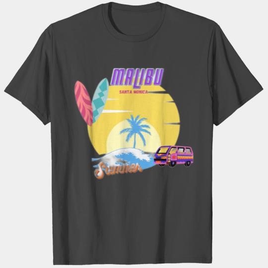 Malibu Santa Monica Style T Shirts