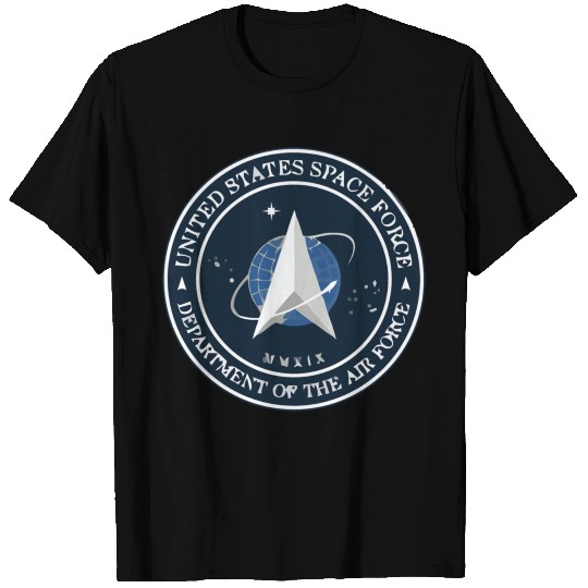 New Space Force Ussf Logo Patch Badge T Shirts