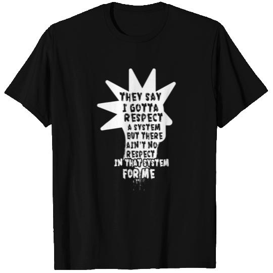 Punker System Heavy Metal Punk Rock Rocker Band T Shirts