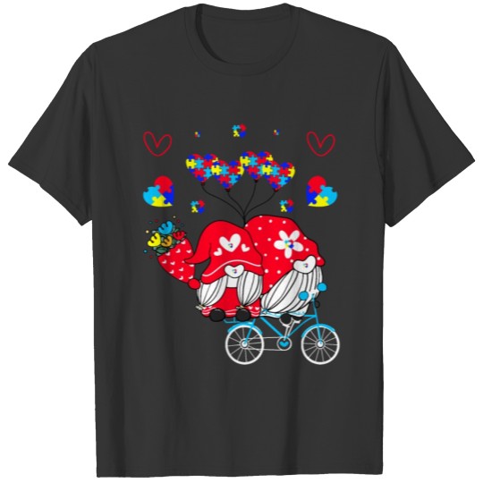 Accept Understand Love Autism Awareness Gnome T-shirt