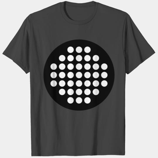 Dotted Circle LED light T Shirts