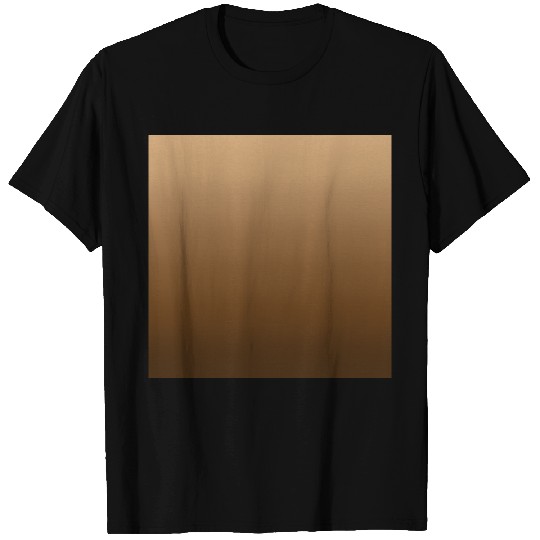 Tan to Dark Brown Gradient T Shirts