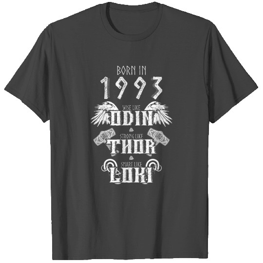 Odin Thor Loki Year 1993 Viking Outfit T Shirts