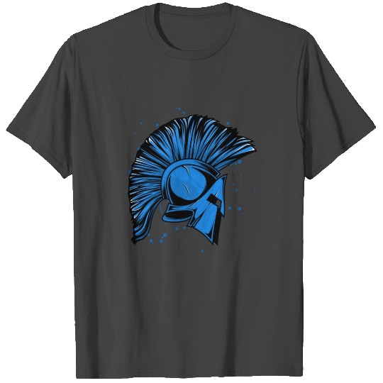 Spartan helmet Sparta warrior symbol T Shirts