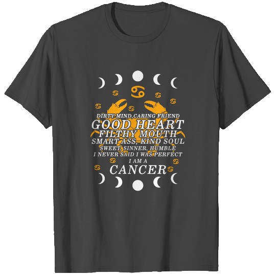Zodiac Sign T Shirts, I Am A Cancer Zodiac Sign T Shirts,
