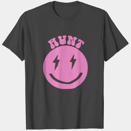 Sorority Reveal Smily Face Funny Cute Aunt T Shirts