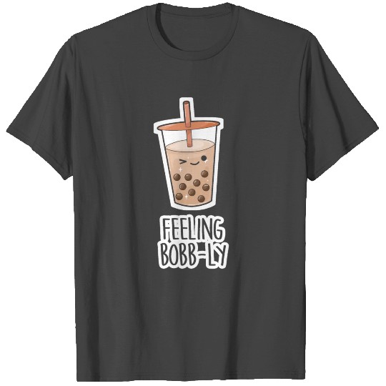Boba Tea Party Cute Kawaii Bubble Milk Tea print T Shirts
