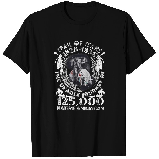 Native American Trail Of Tears Native T Shirts