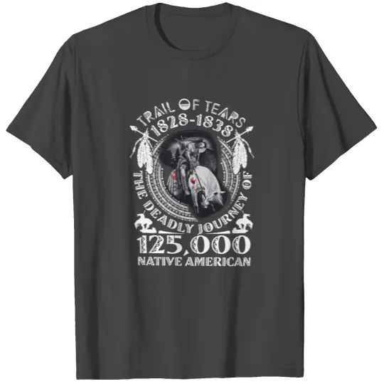 Native American Trail Of Tears Native T Shirts