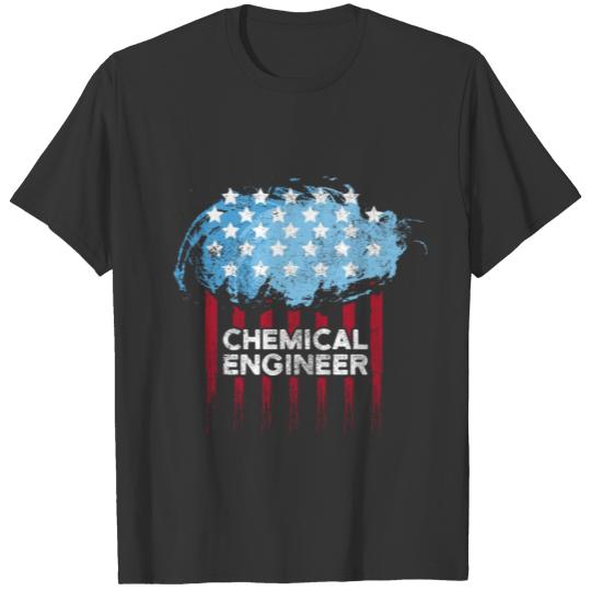 Chemical Engineer Study Engineering Gifts print T-shirt