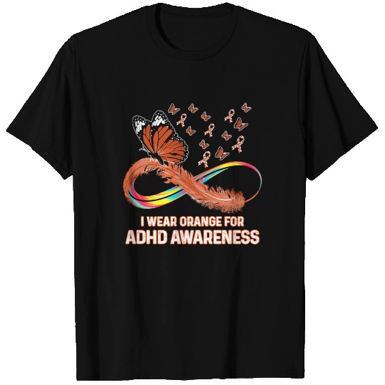 ADHD Awareness Fight Attention Deficit Warrior T Shirts