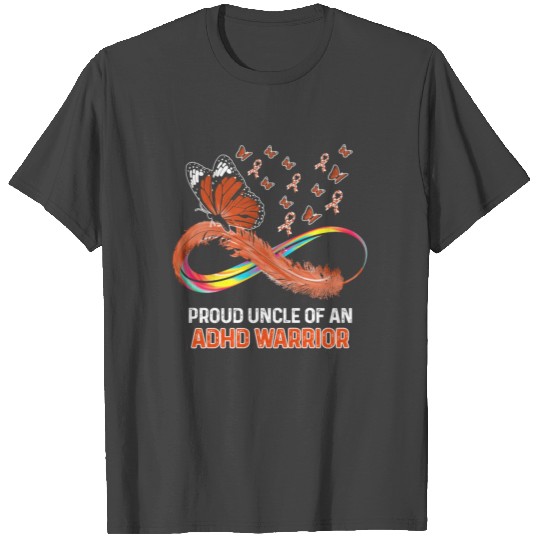 ADHD Awareness Healthy Attention Deficit Warrior T Shirts