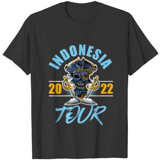 Indonesia 2022 skeleton T-shirt