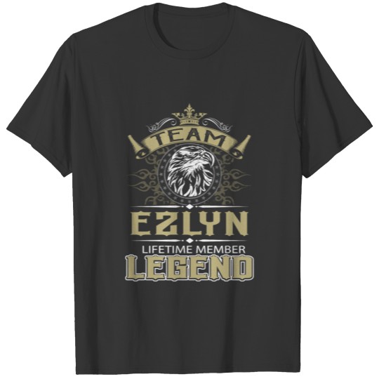 Ezlyn Name T Shirts - Ezlyn Eagle Lifetime Member L
