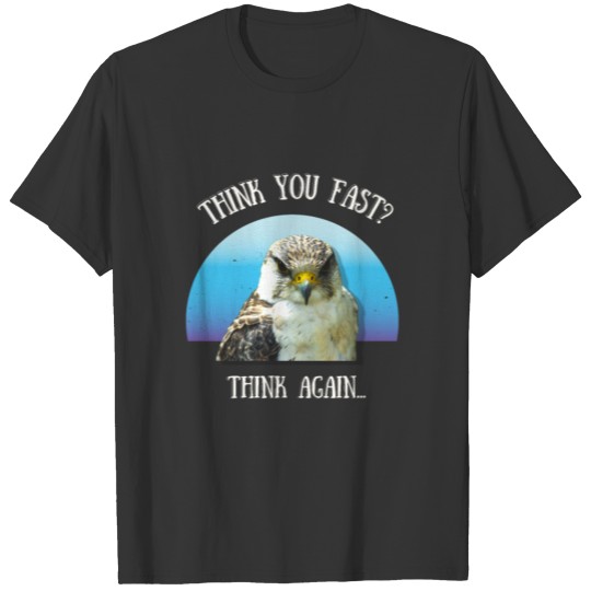 Peregrine falcon fast speed meme funny T-shirt