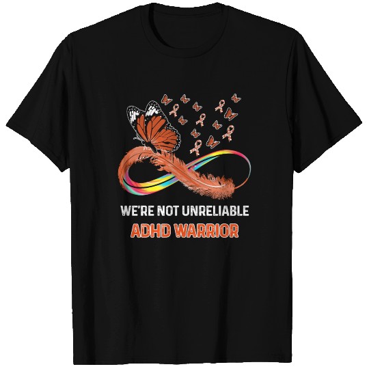 ADHD Awareness Aware Attention Deficit Warrior T Shirts