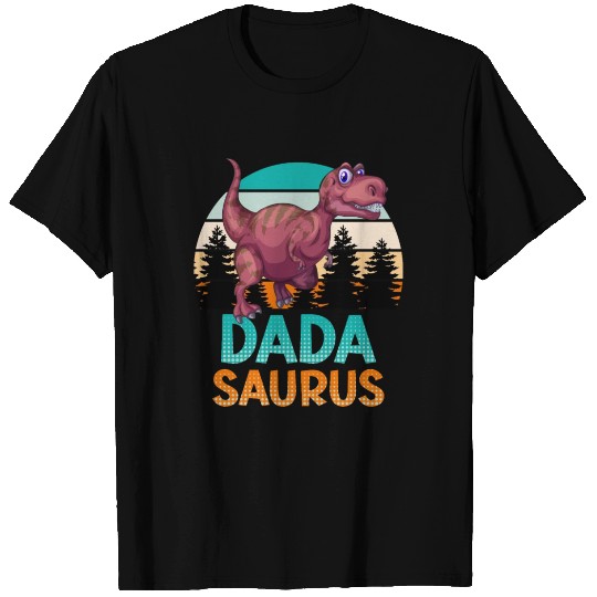 Dadasaurus papasaurus daddy T Shirts
