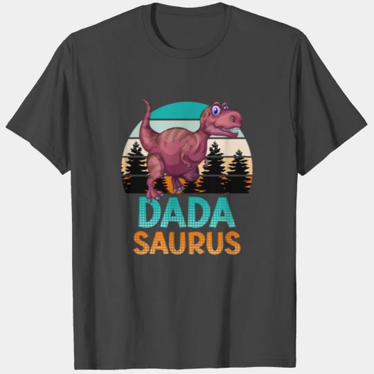 Dadasaurus papasaurus daddy T Shirts