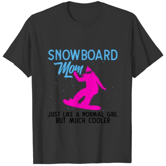 Snow Surfing Forest Surf Riders Surfing Surfer T-shirt